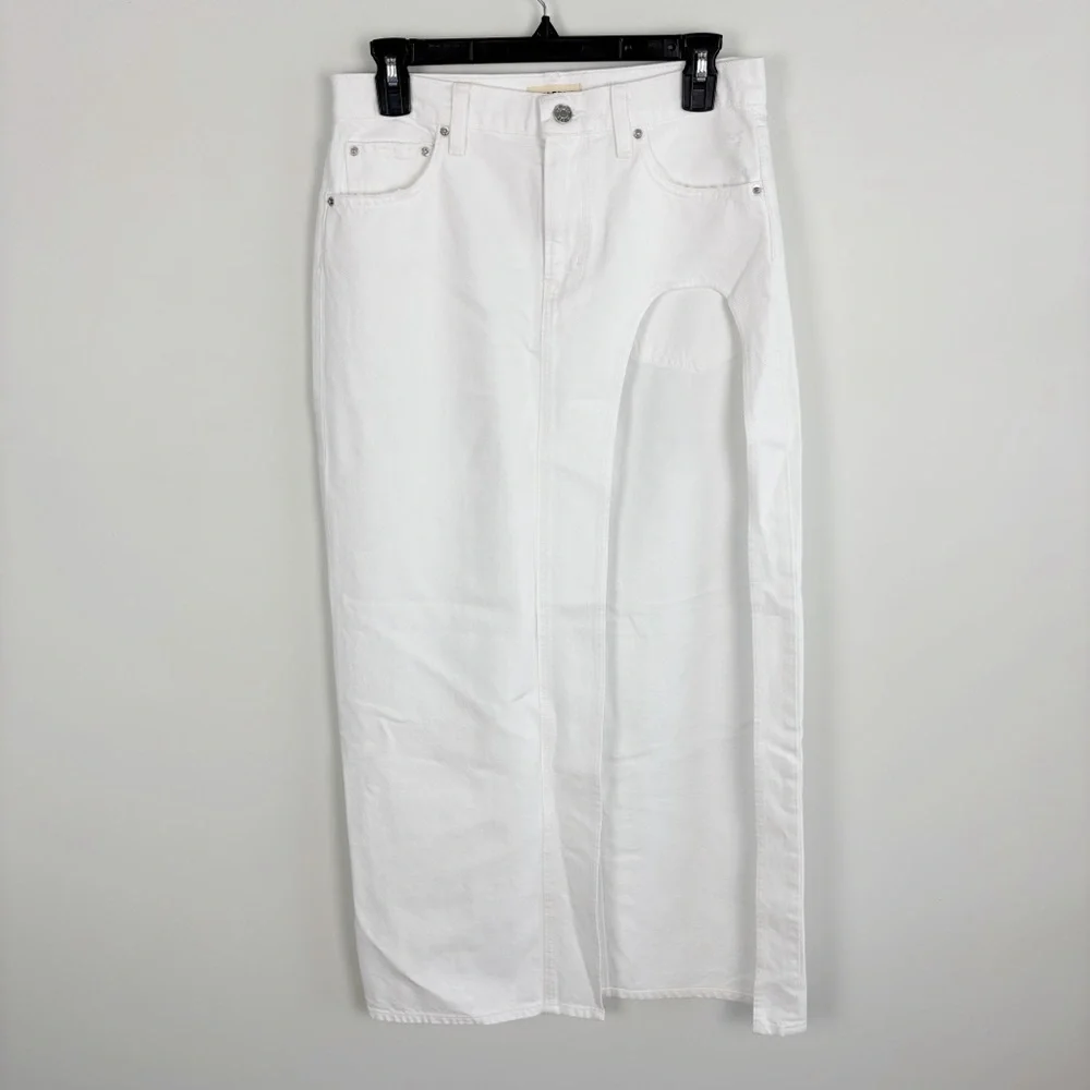 GRLFRND Blanca Maxi Skirt in Brentwood Size 26